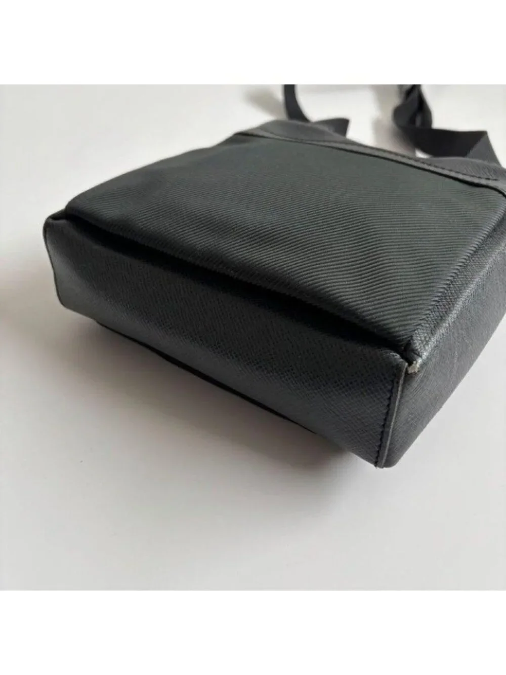 Louis Vuitton Shoulder Bag Sayan Ardoise Taiga Leather Nylon